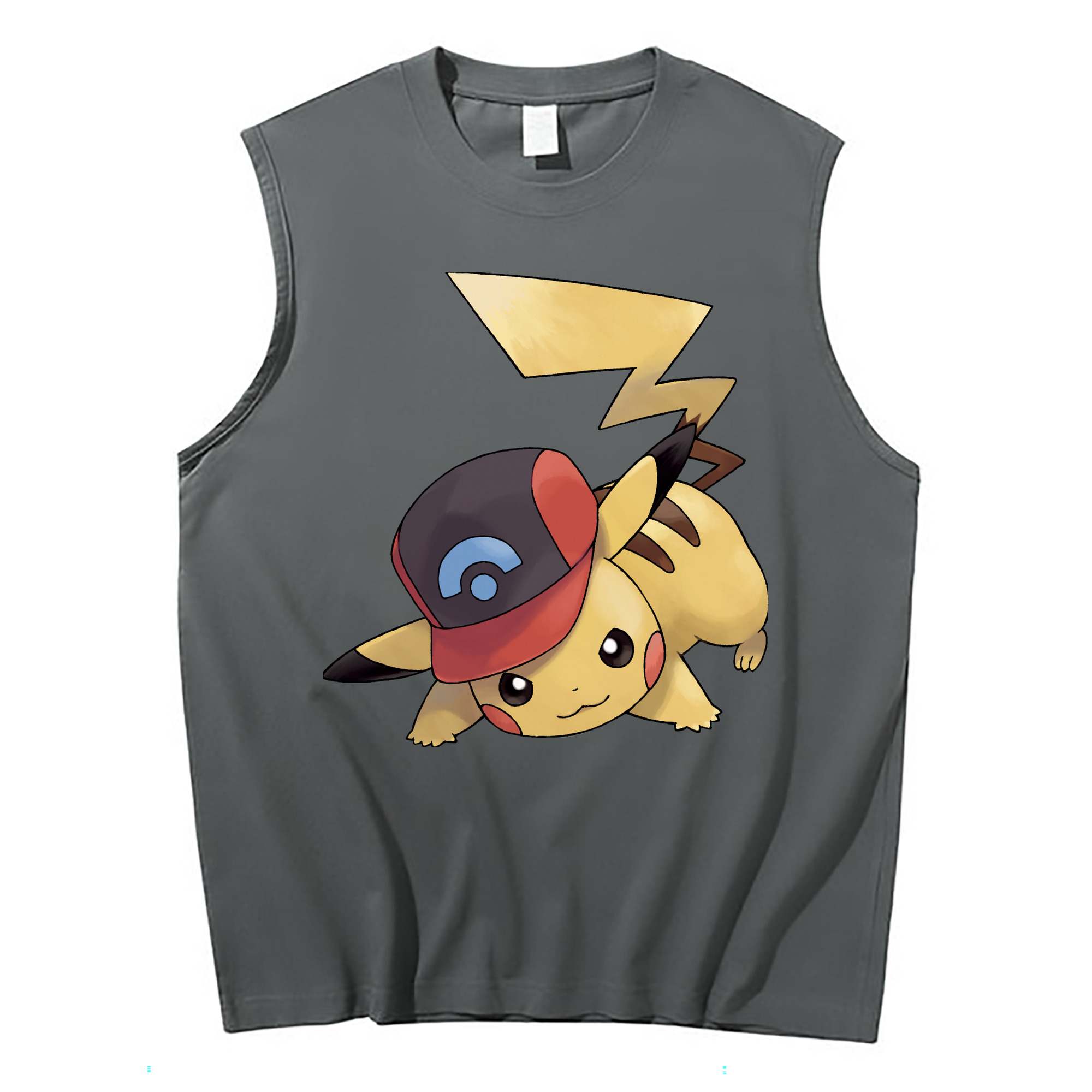 （画像用） ポケットモンスター Pokémon コットン100％タンクトップ（フロントプリント）